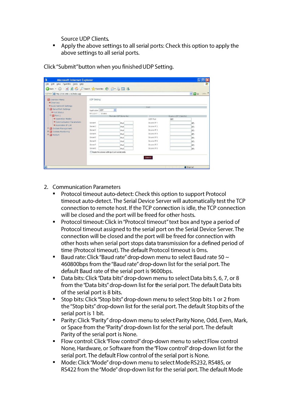 LevelOne IED-1020 User Manual | Page 23 / 72