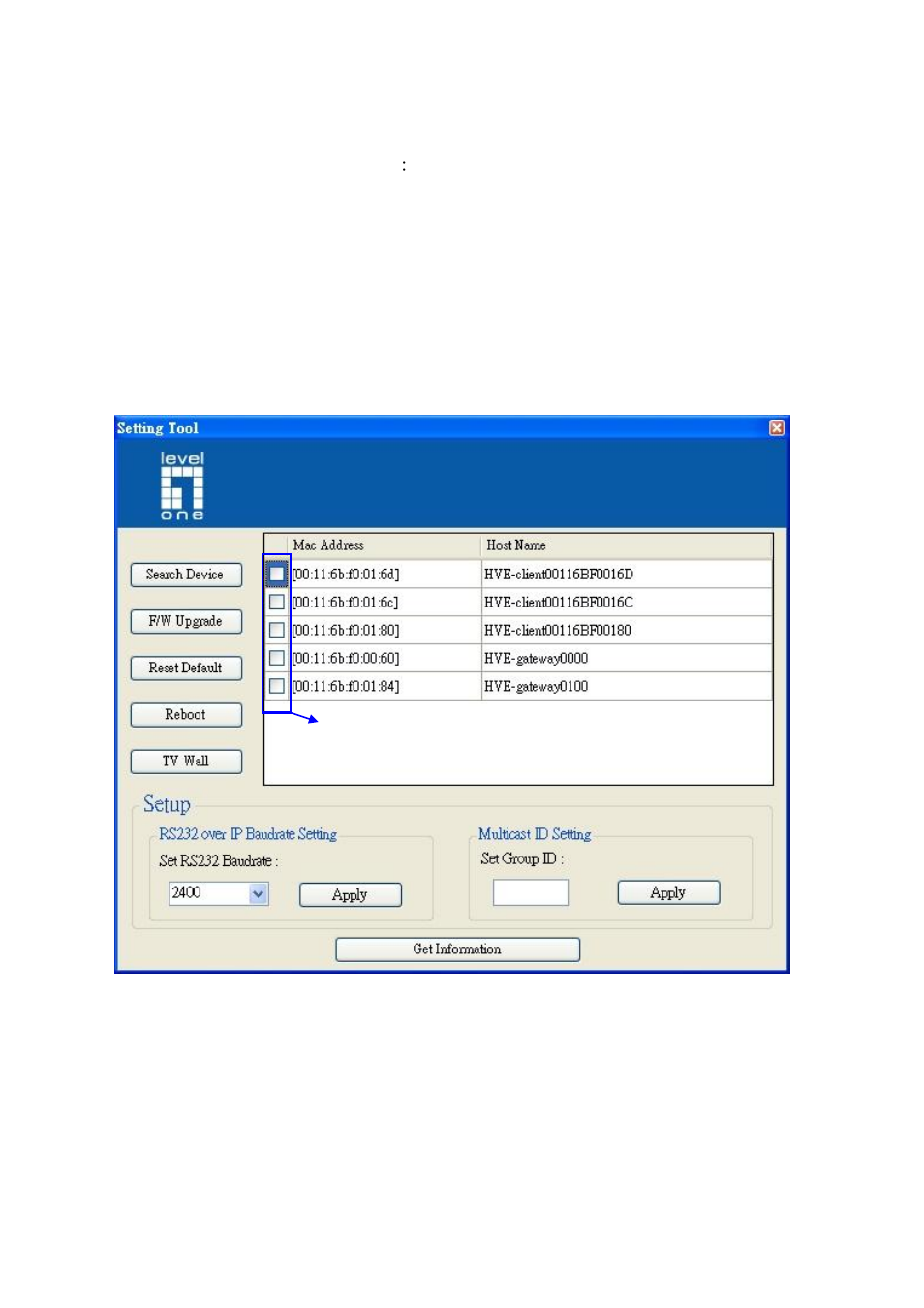 Link utility | LevelOne HVE-6501T User Manual | Page 13 / 19
