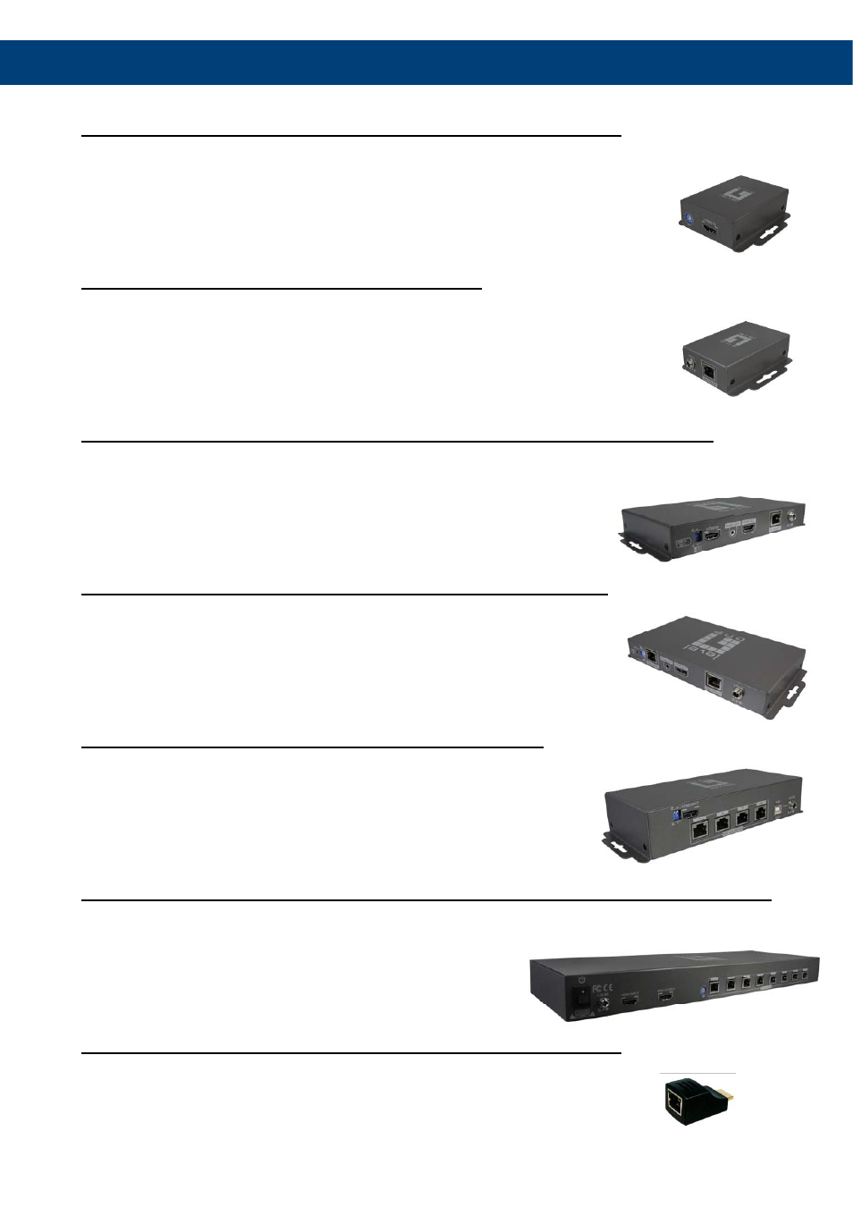 Package contents | LevelOne HVE-9900 User Manual | Page 3 / 28