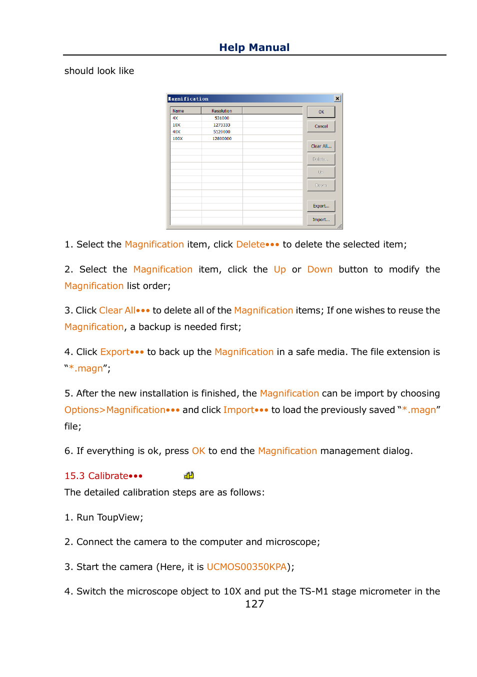 3 calibrate, Calibrate | Levenhuk C800 NG Digital Camera, USB 2.0 User Manual | Page 135 / 143