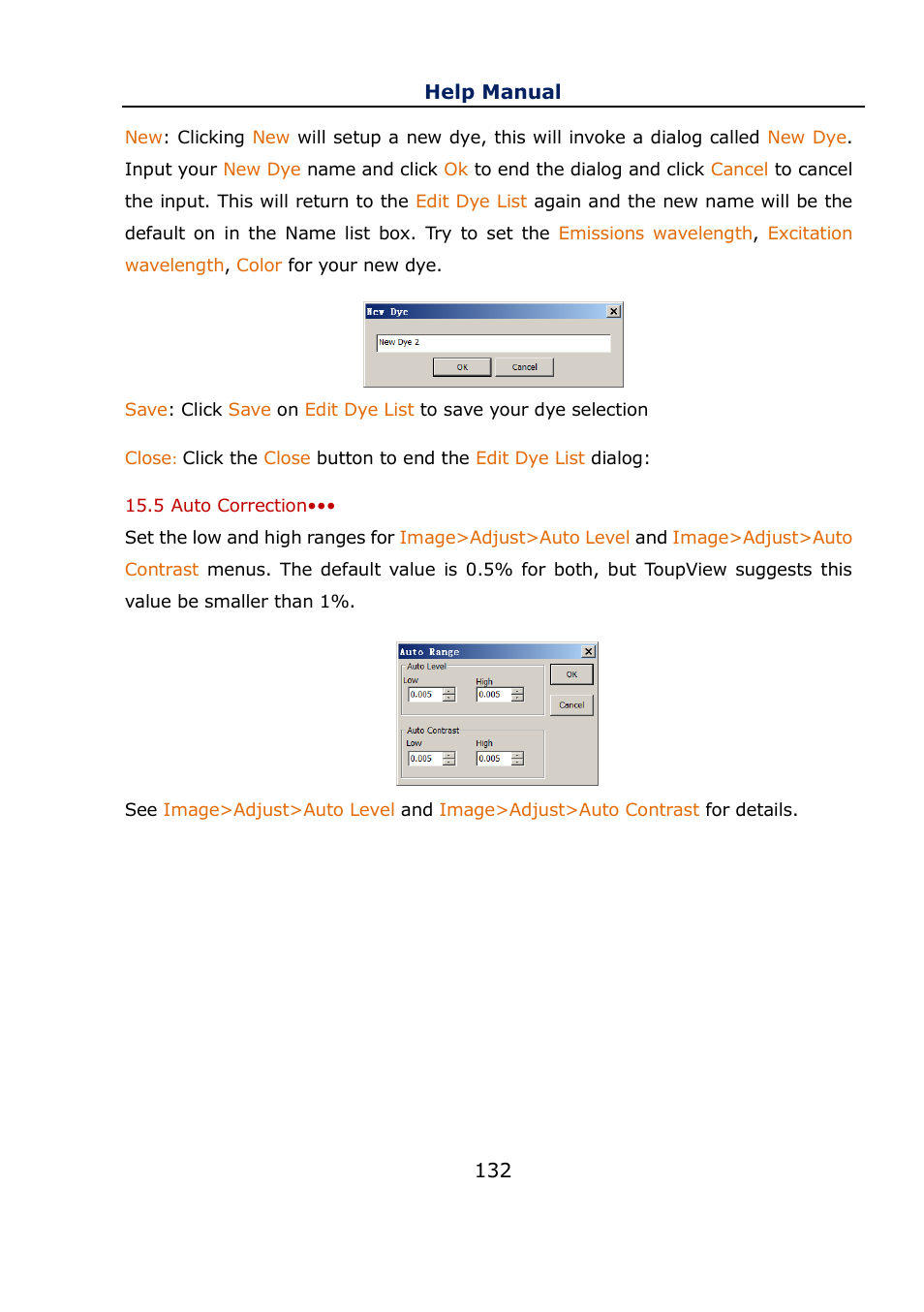 5 auto correction, Auto correction | Levenhuk C800 NG Digital Camera, USB 2.0 User Manual | Page 140 / 143