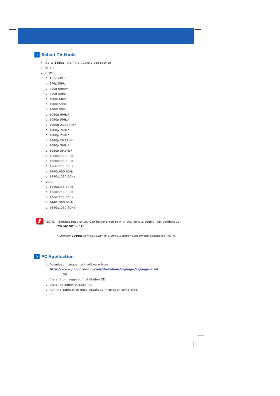 POPCORN HOUR S-210 User Manual | Page 2 / 5