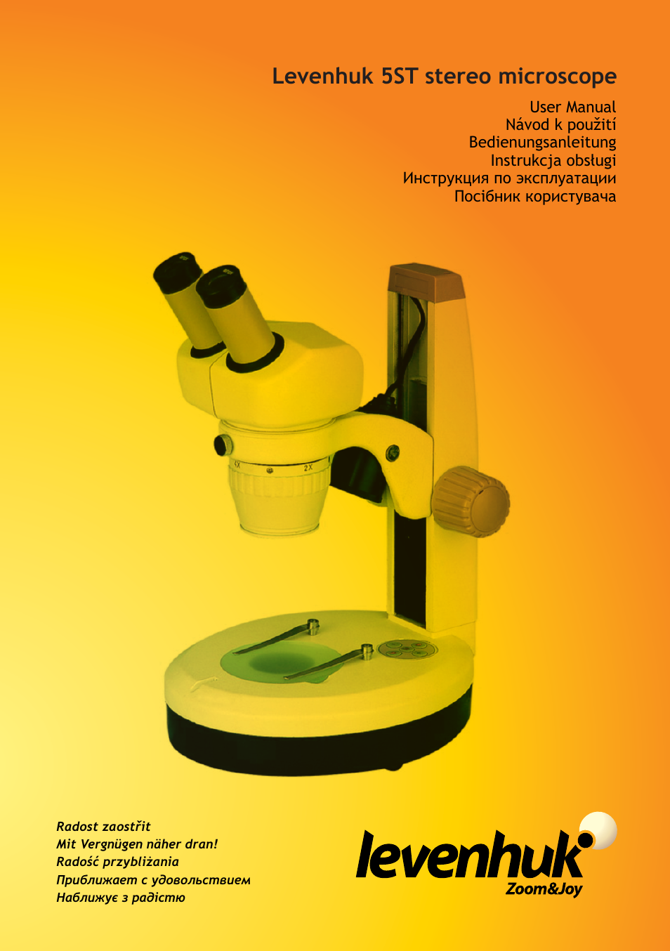 Levenhuk 5ST Microscope User Manual | 16 pages