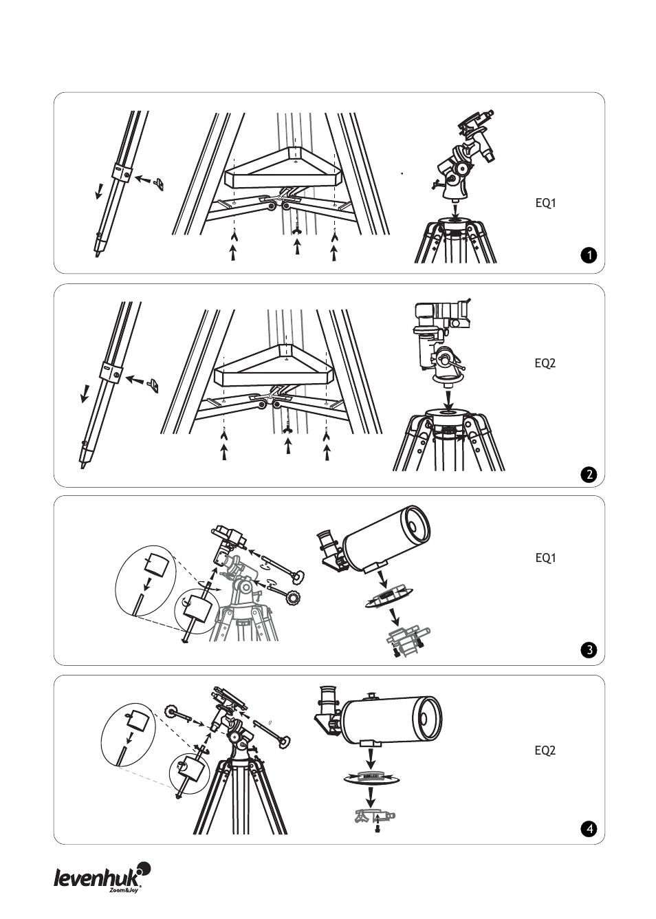 Levenhuk Skyline PRO 127 MAK Telescope User Manual | Page 6 / 40