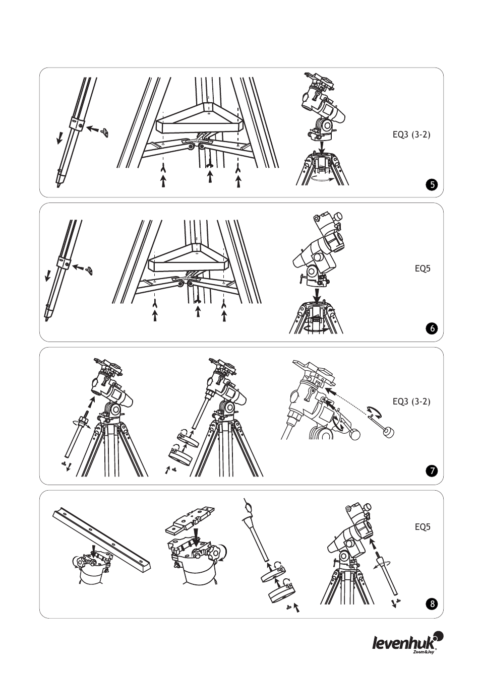 Levenhuk Skyline PRO 127 MAK Telescope User Manual | Page 7 / 40