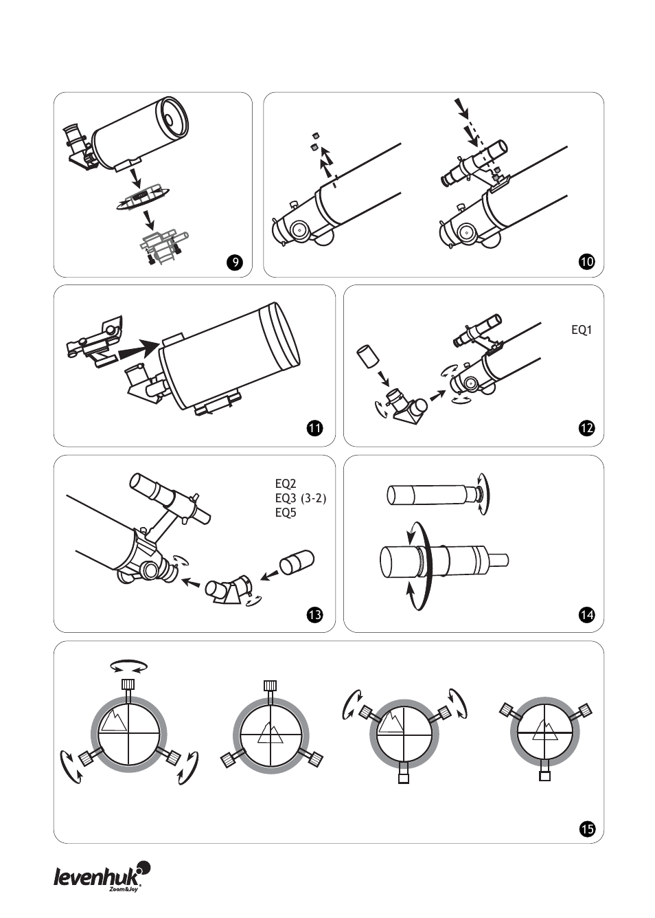 Levenhuk Skyline PRO 127 MAK Telescope User Manual | Page 8 / 40