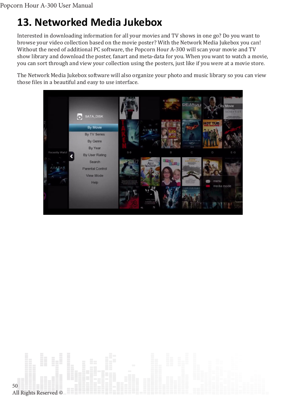 Networked media jukebox | POPCORN HOUR A-300 User Manual | Page 51 / 80