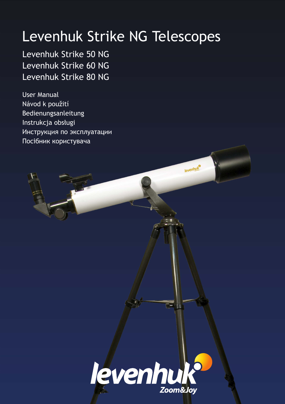 Levenhuk Strike 80 NG Telescope User Manual | 27 pages