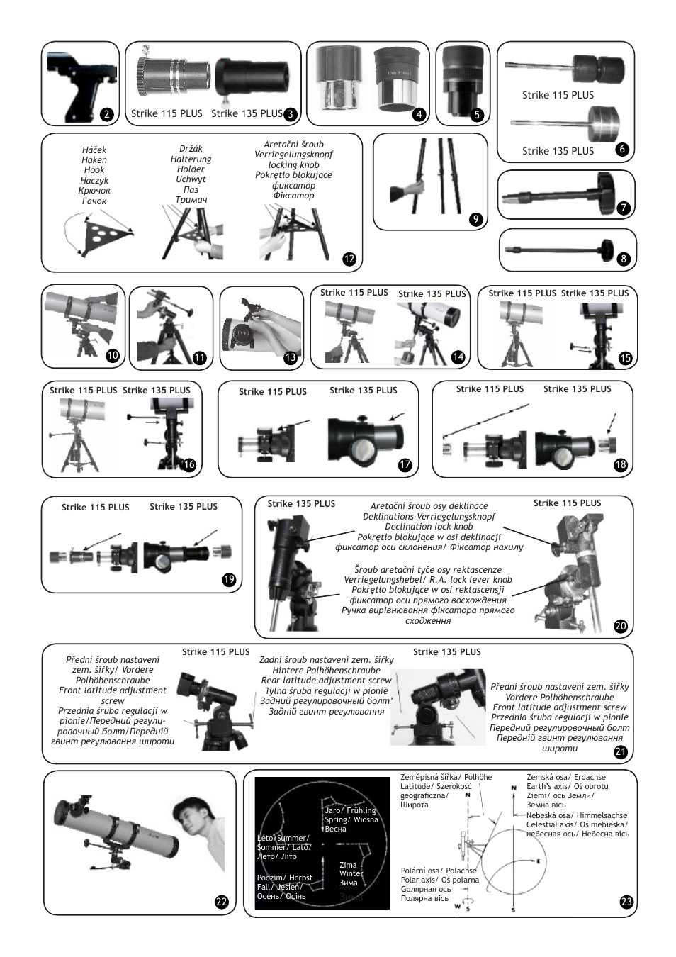 Levenhuk Strike 135 PLUS Telescope User Manual | Page 3 / 28