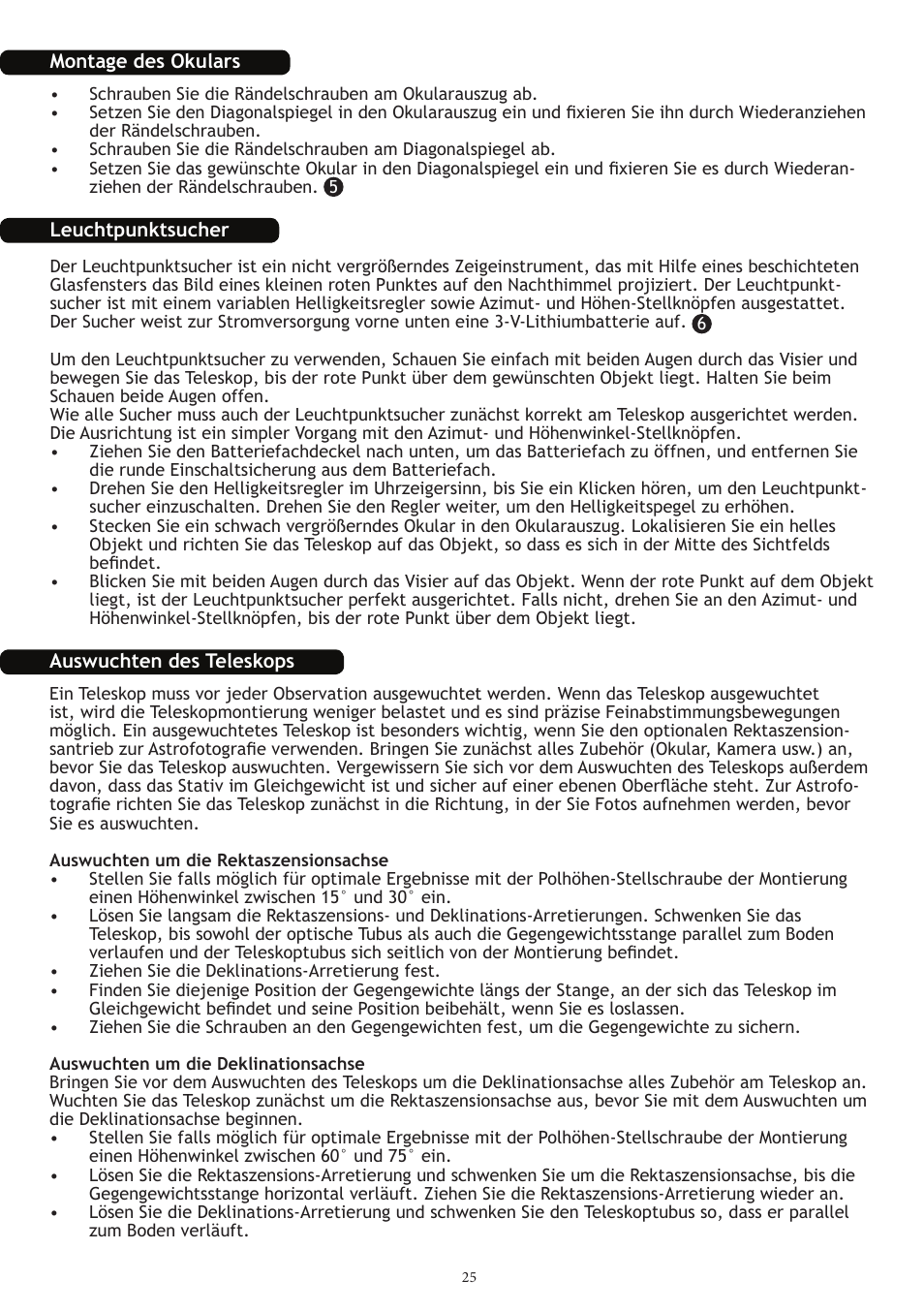 Levenhuk Strike 1000 PRO Telescope User Manual | Page 27 / 60