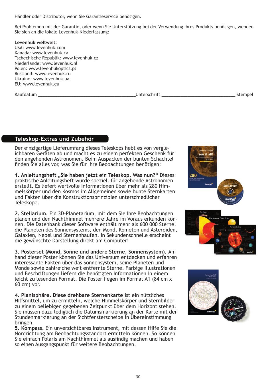 Levenhuk Strike 1000 PRO Telescope User Manual | Page 32 / 60