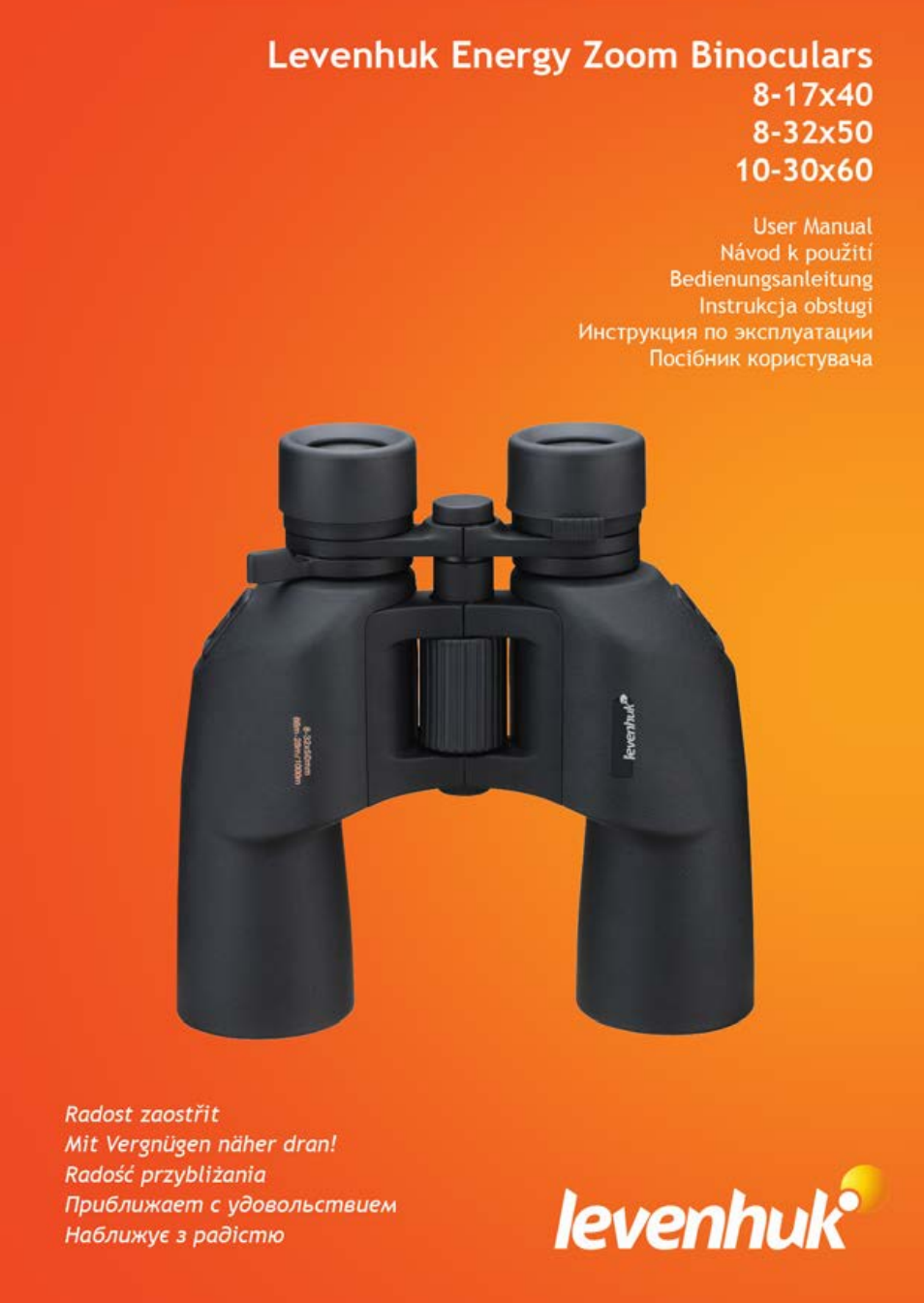 Levenhuk Energy 10-30x60 Binoculars User Manual | 24 pages