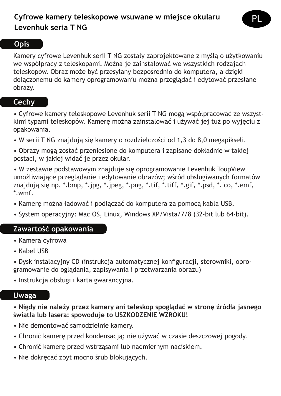 Levenhuk T510 NG Digital Camera User Manual | Page 15 / 28