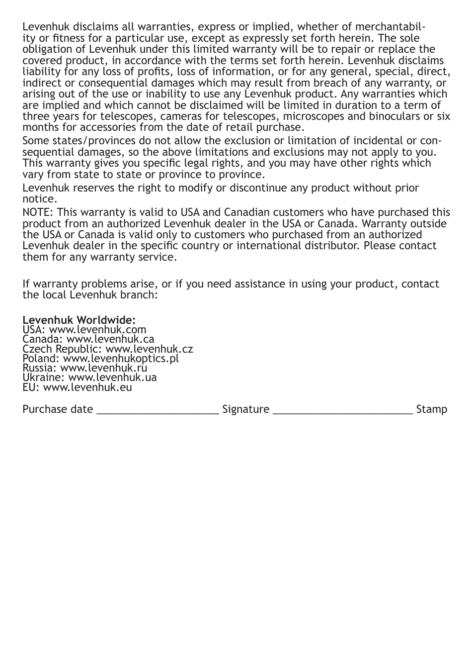 Levenhuk T510 NG Digital Camera User Manual | Page 5 / 28