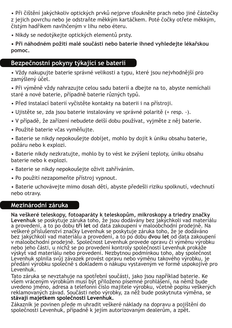 Levenhuk T510 NG Digital Camera User Manual | Page 8 / 28