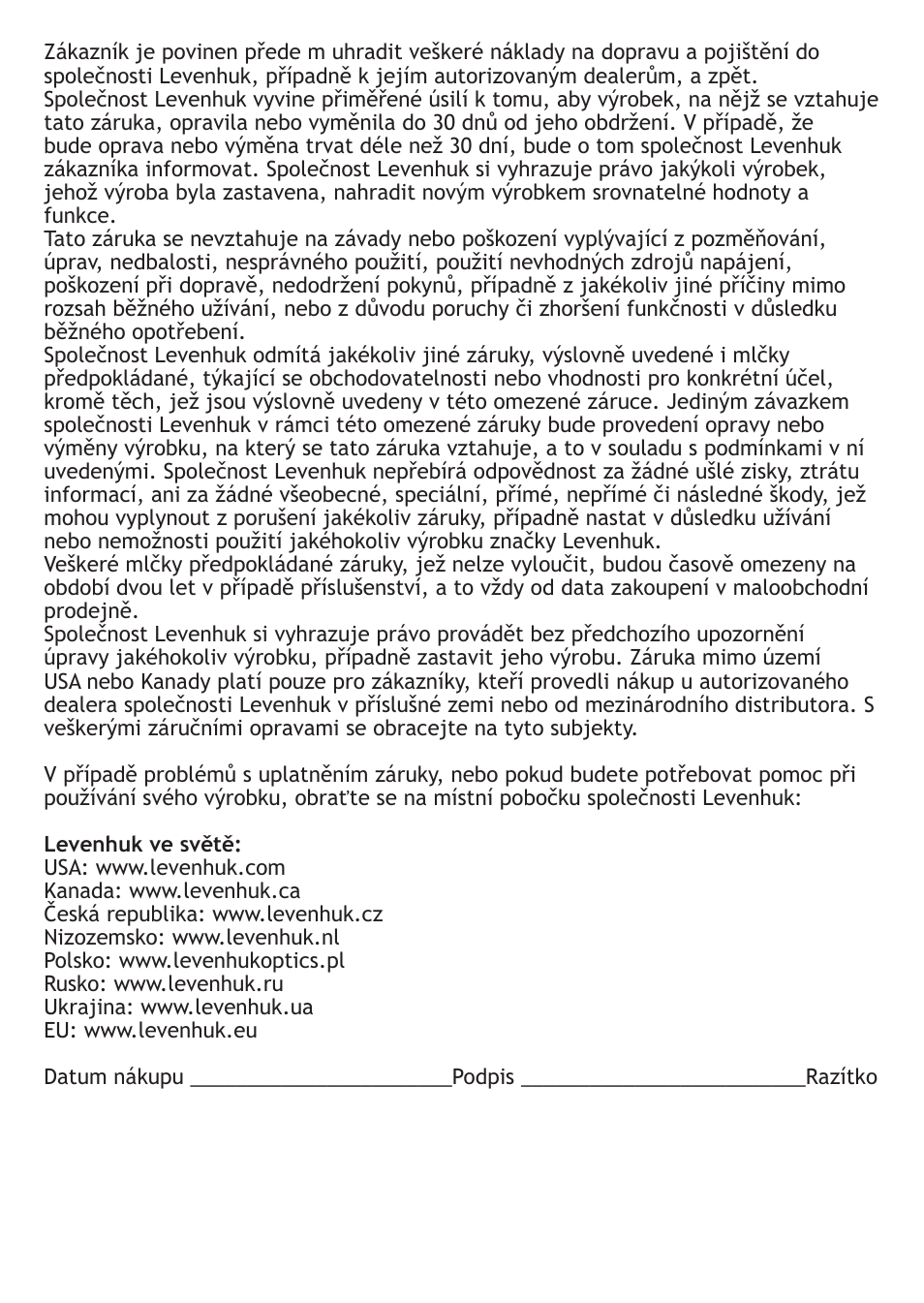 Levenhuk C800 NG Digital Camera, USB 2.0 User Manual | Page 9 / 28