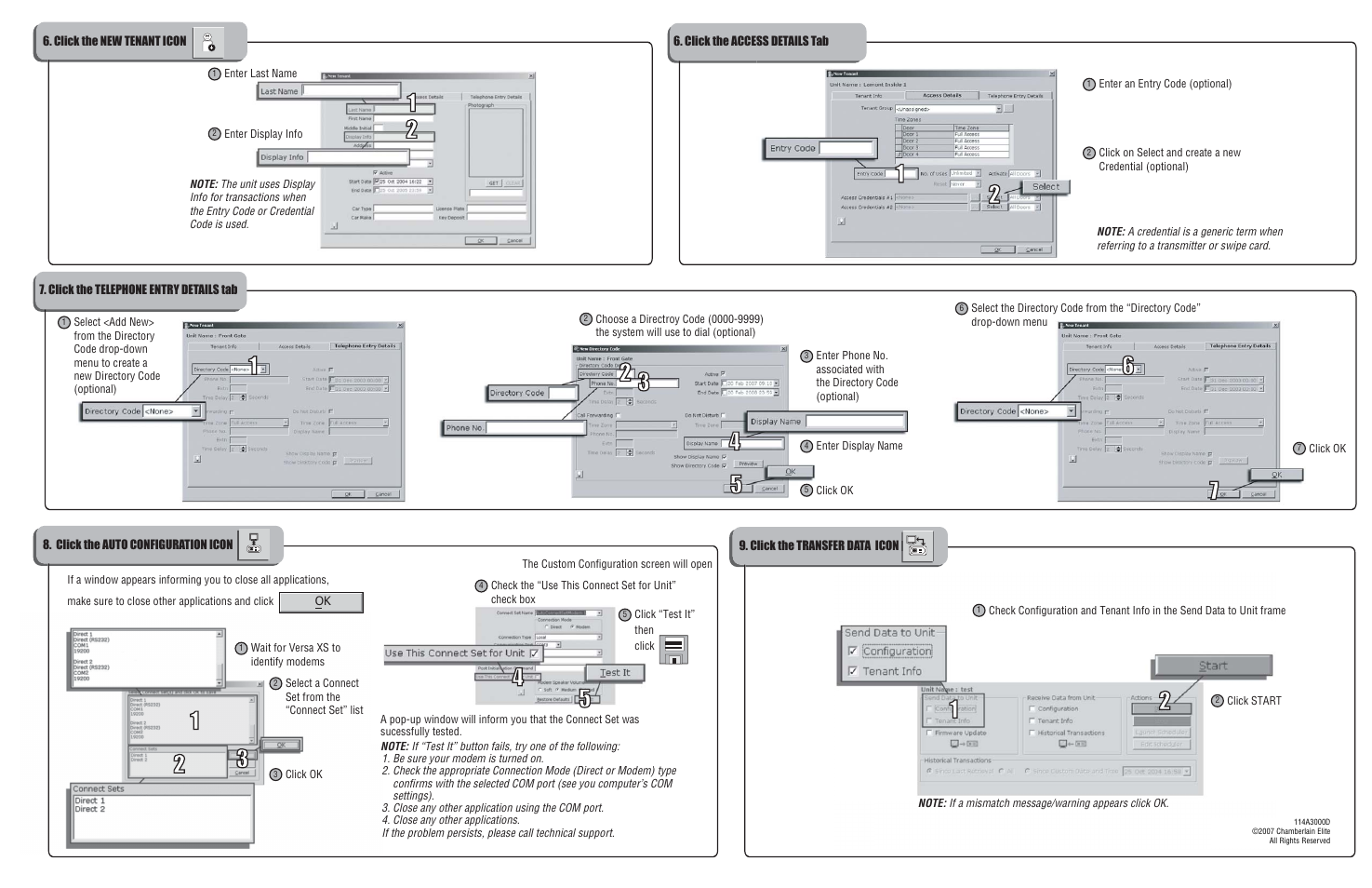 LiftMaster EL2000 Telephone Entry for Commercial Applications and Gated Communities User Manual | Page 4 / 4