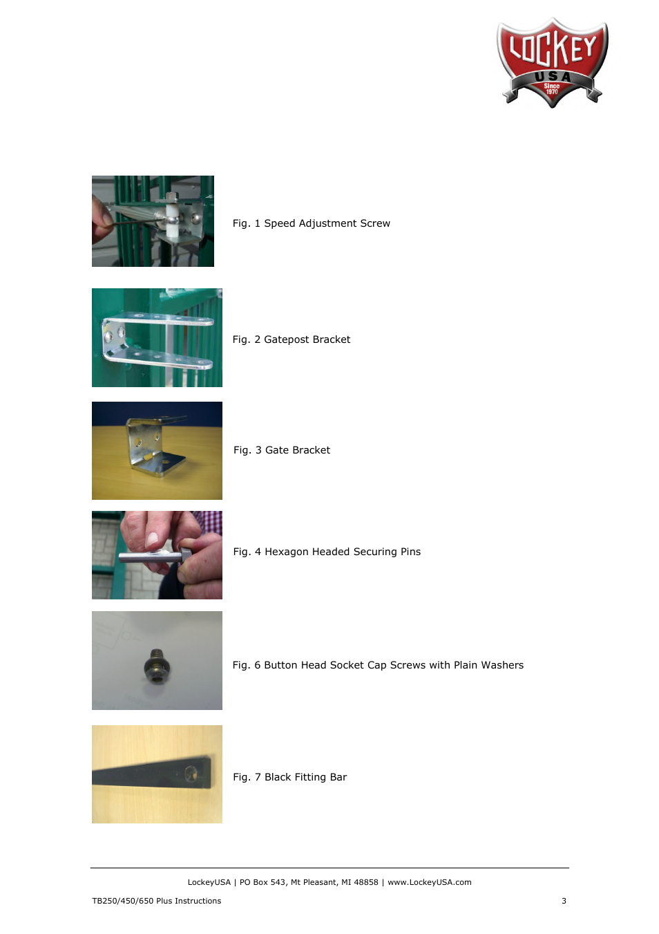 LockeyUSA TB 650 Plus User Manual | Page 3 / 5