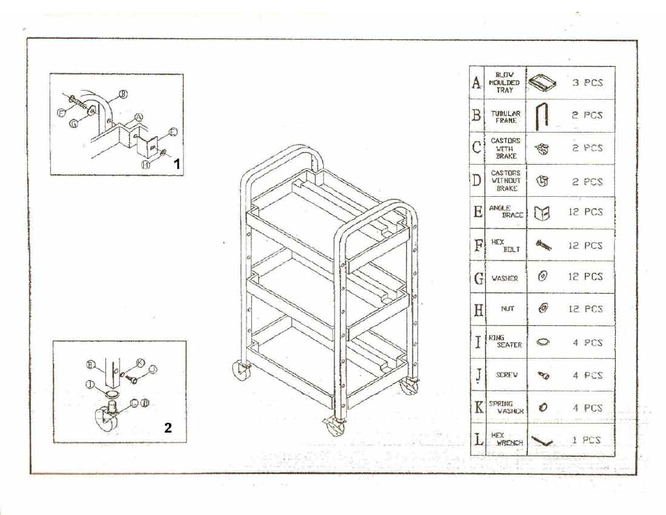 Luxor|H.Wilson ATC332 User Manual | 2 pages