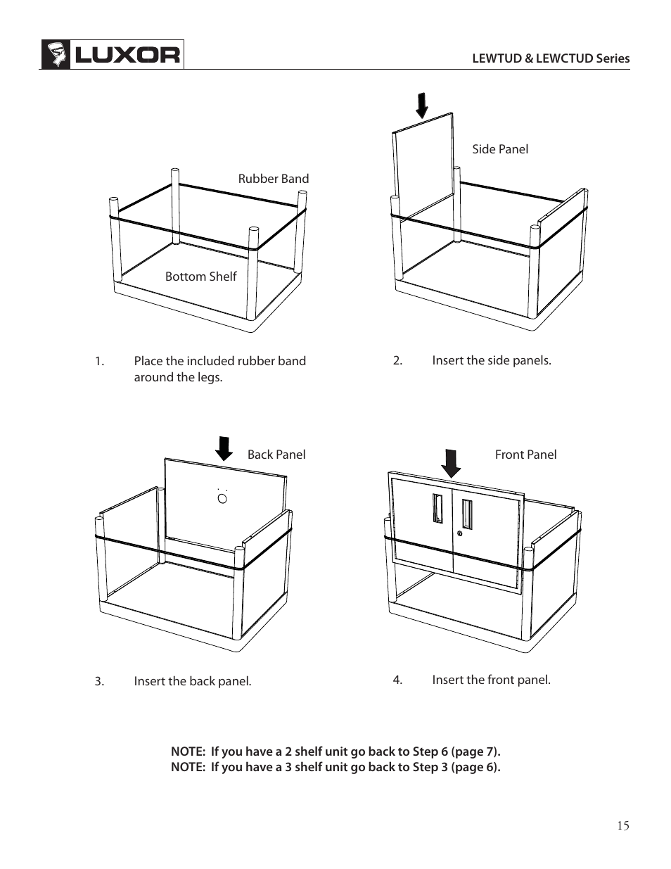 Luxor|H.Wilson LE27CWTUD User Manual | Page 15 / 16