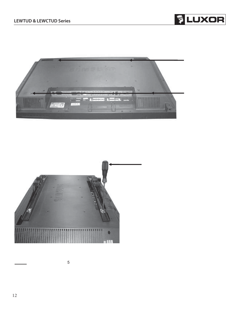 Luxor|H.Wilson LE40CWTUD User Manual | Page 12 / 16