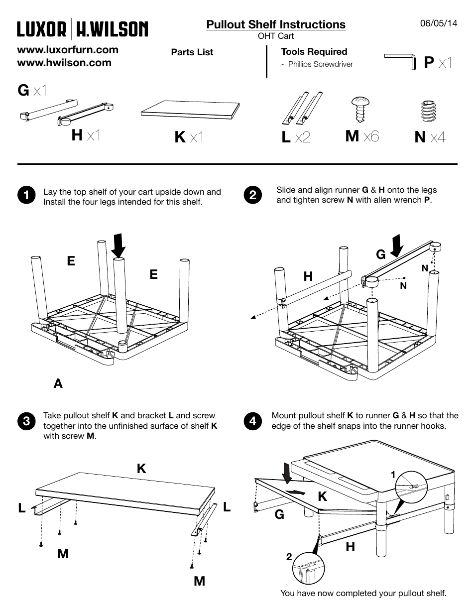 Oht42ps_instruct.pdf, P x1 | Luxor|H.Wilson OHT42PSC-B User Manual | Page 2 / 4