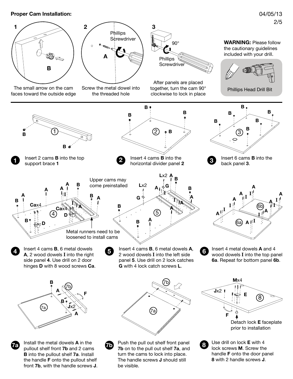 Luxor|H.Wilson WPSDD3 User Manual | Page 2 / 5