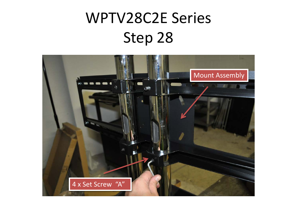 Wptv28c2e series step 28 | Luxor|H.Wilson WPTV28 User Manual | Page 25 / 27