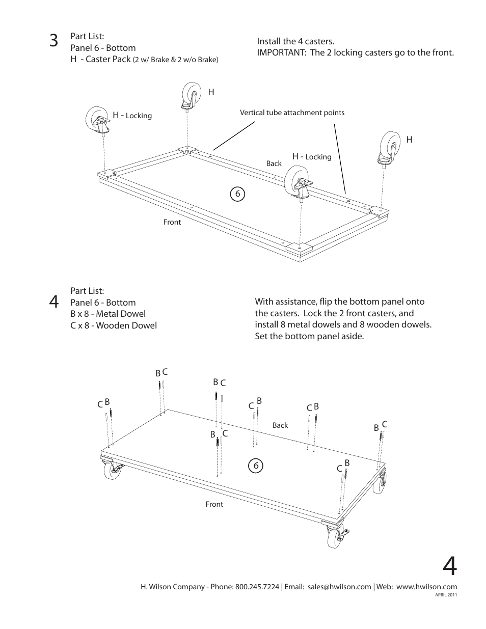 Luxor|H.Wilson WPVC65E User Manual | Page 5 / 11