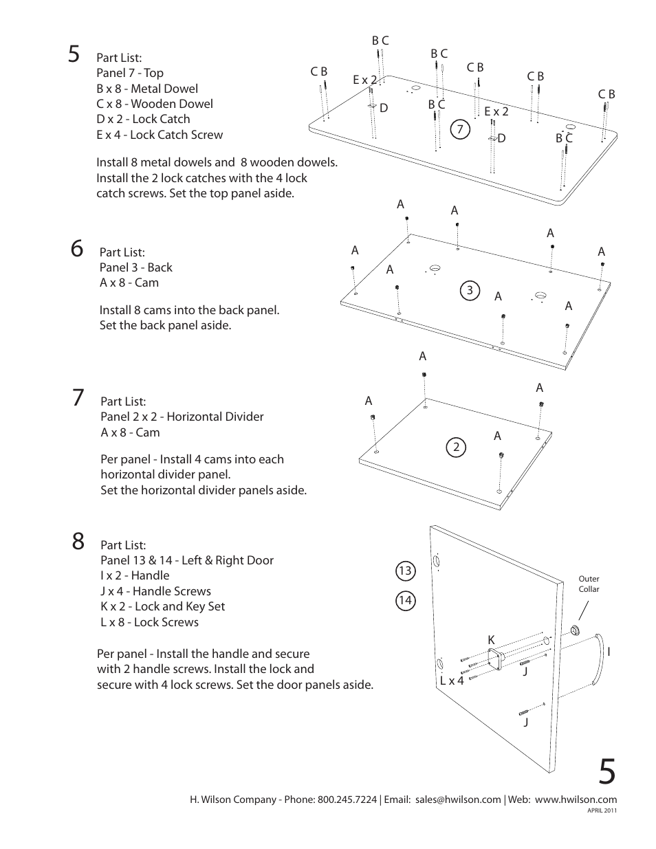 Luxor|H.Wilson WPVC65E User Manual | Page 6 / 11