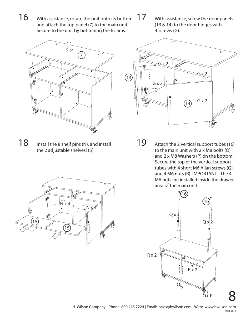 Luxor|H.Wilson WPVC65E User Manual | Page 9 / 11