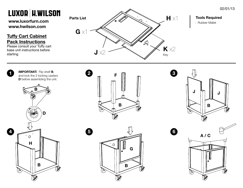 Wt34ce_wtd_instruct.pdf, Wt42ce_wtd_instruct.pdf, Wtc_instruct.pdf | G x1 h x1 j x2 k x2 | Luxor|H.Wilson WT42C4-N/WTD User Manual | Page 2 / 3