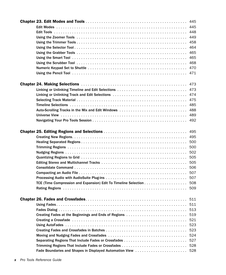 M-AUDIO Pro Tools Recording Studio User Manual | Page 10 / 1112