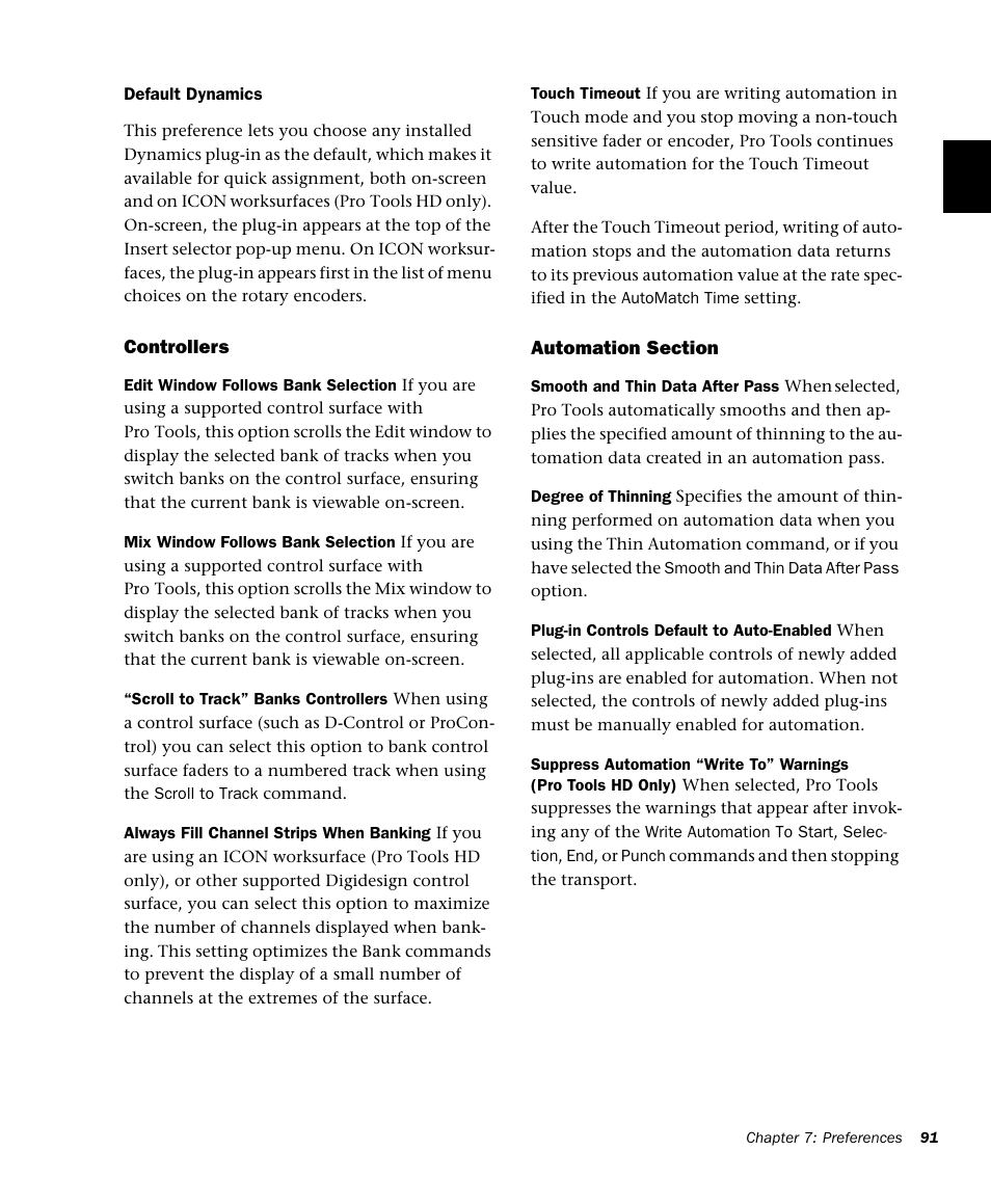 M-AUDIO Pro Tools Recording Studio User Manual | Page 109 / 1112