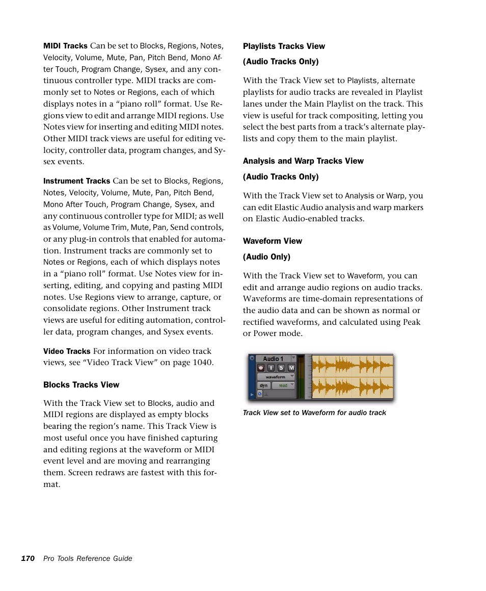 M-AUDIO Pro Tools Recording Studio User Manual | Page 188 / 1112