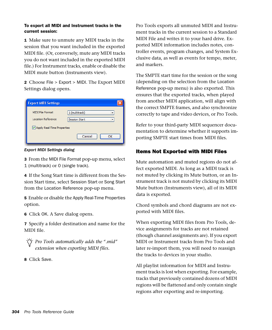 M-AUDIO Pro Tools Recording Studio User Manual | Page 322 / 1112