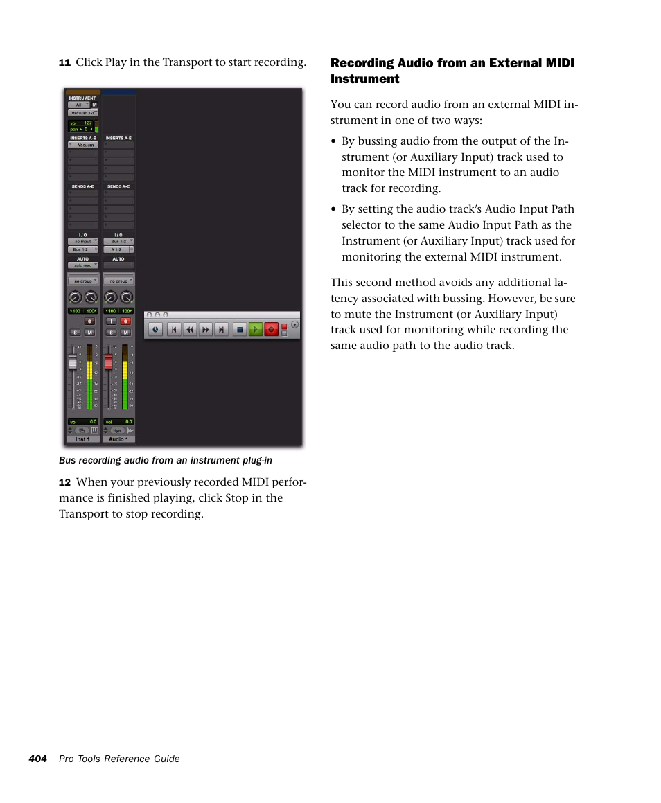 M-AUDIO Pro Tools Recording Studio User Manual | Page 422 / 1112