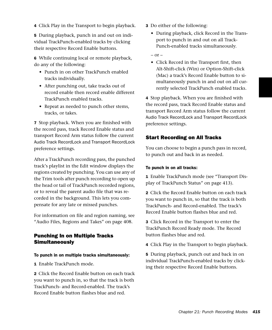 M-AUDIO Pro Tools Recording Studio User Manual | Page 433 / 1112