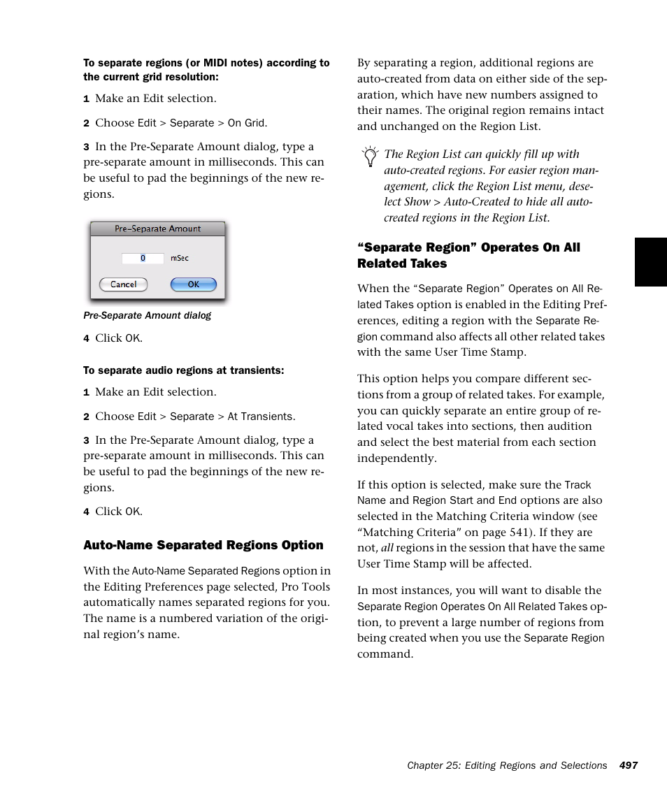 M-AUDIO Pro Tools Recording Studio User Manual | Page 515 / 1112