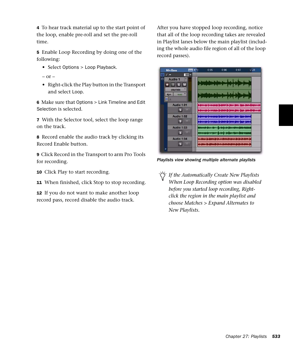 M-AUDIO Pro Tools Recording Studio User Manual | Page 551 / 1112