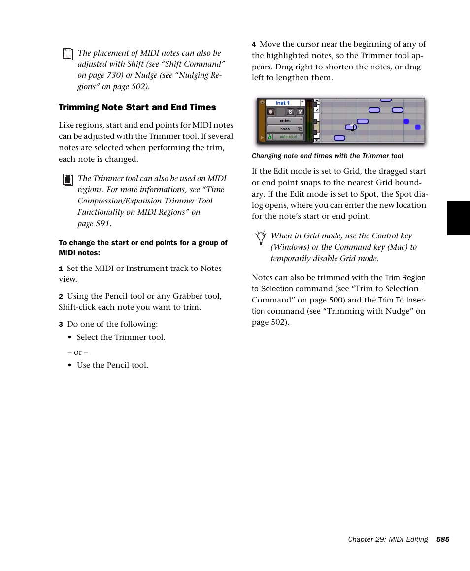 M-AUDIO Pro Tools Recording Studio User Manual | Page 603 / 1112