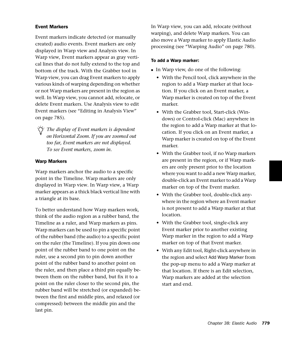 M-AUDIO Pro Tools Recording Studio User Manual | Page 797 / 1112