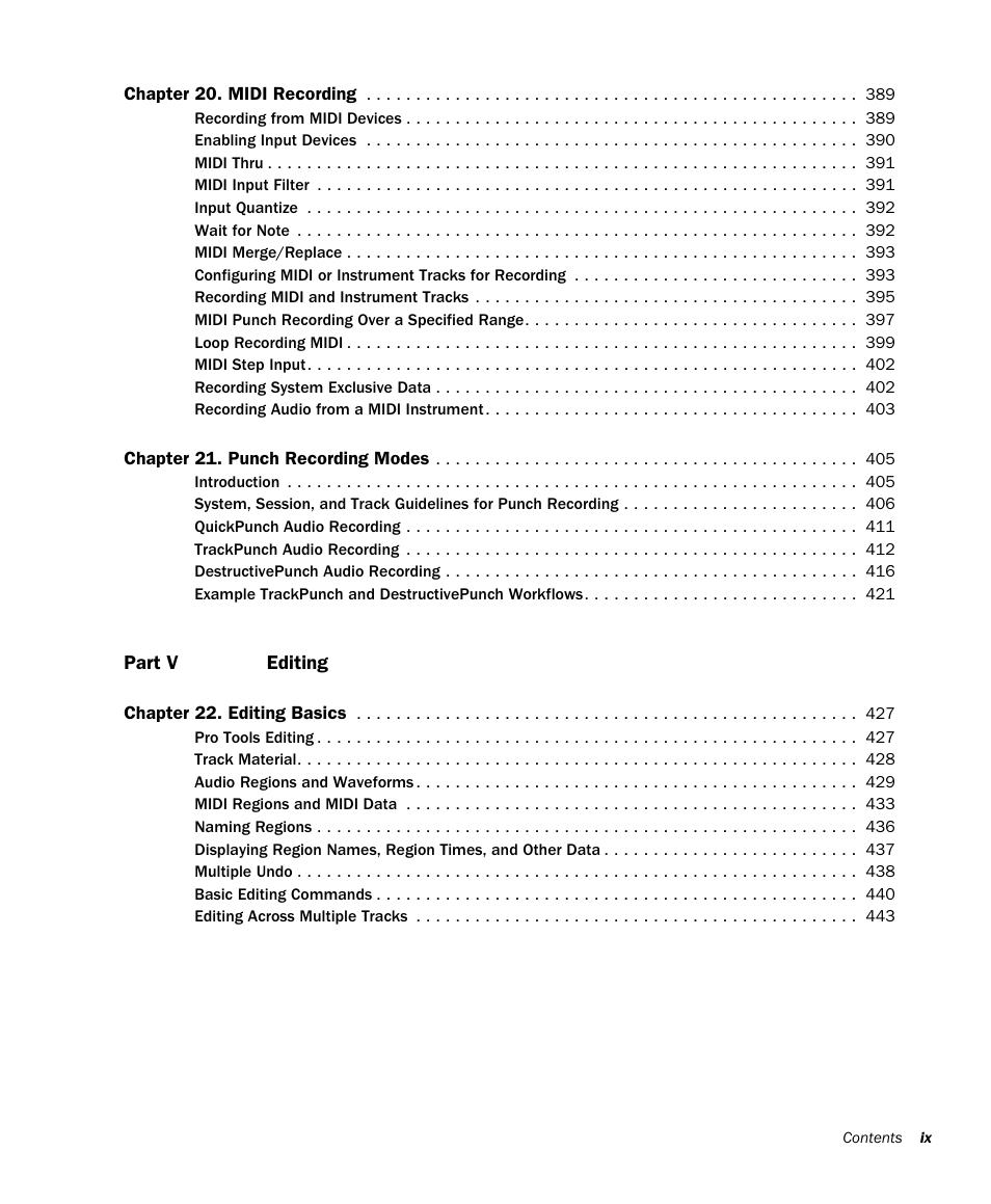 M-AUDIO Pro Tools Recording Studio User Manual | Page 9 / 1112