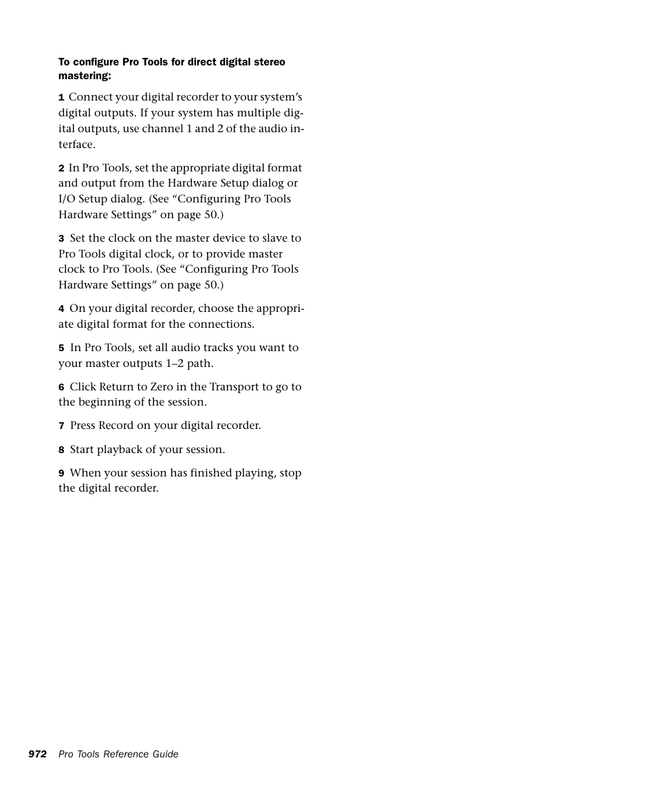 M-AUDIO Pro Tools Recording Studio User Manual | Page 990 / 1112
