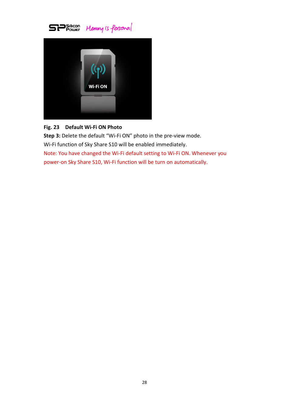 SP / Silicon Power Sky Share S10 User Manual | Page 28 / 32