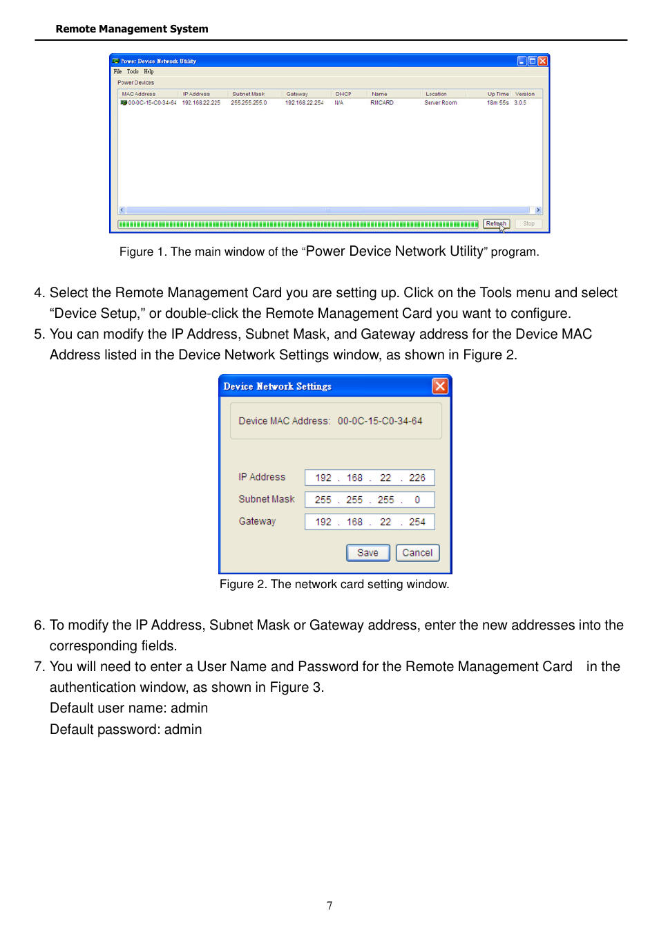 Staub Electronics EP-400-NMC EPISODE - RACK MOUNT UPS NETWORK MANAGMENT CARD User Manual | Page 7 / 21