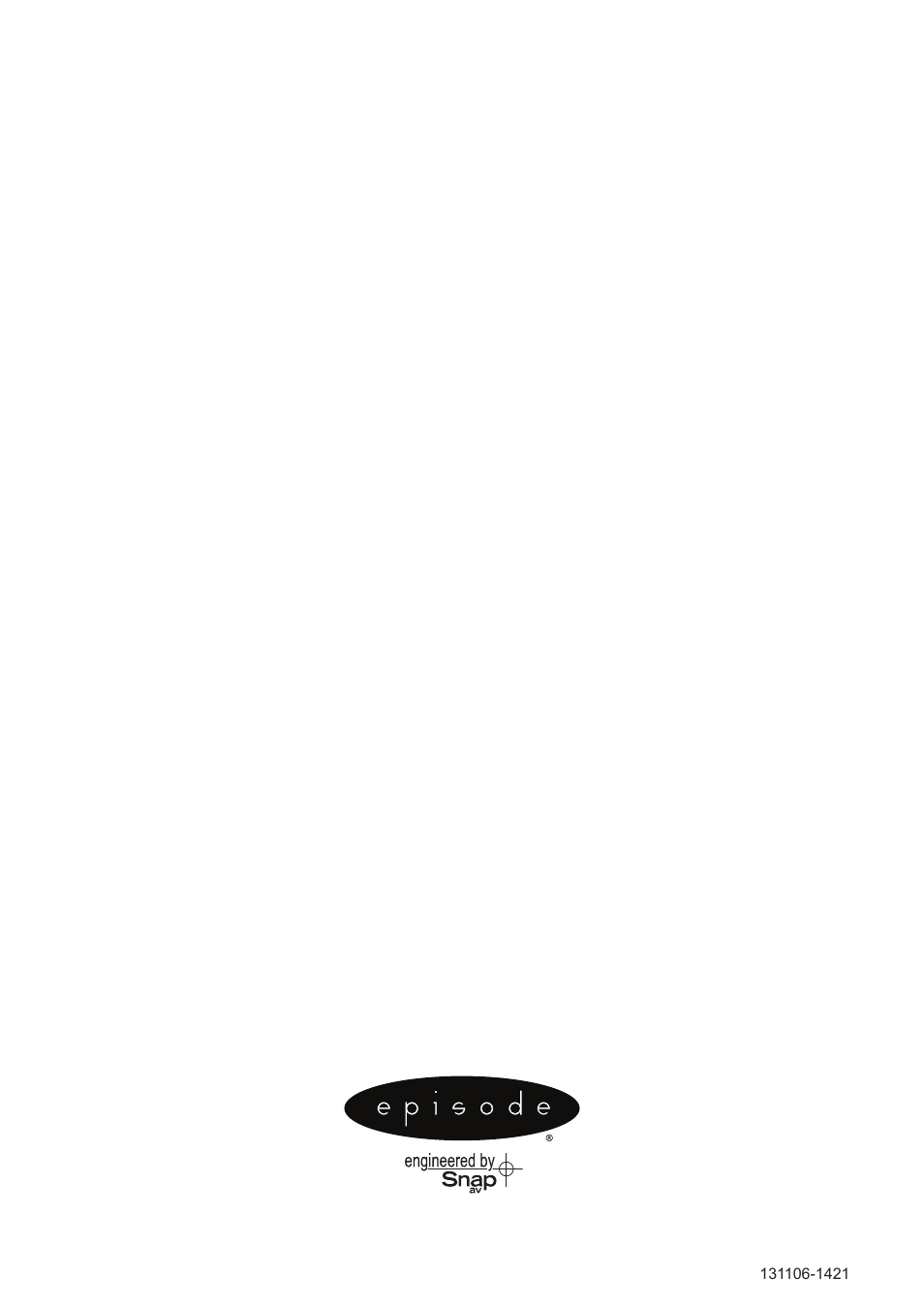 Staub Electronics ES-SUB-EVO6-100 EPISODE - EVOLUTION 6 IN POWERED SUBWOOFER (100 WATT) User Manual | Page 12 / 12