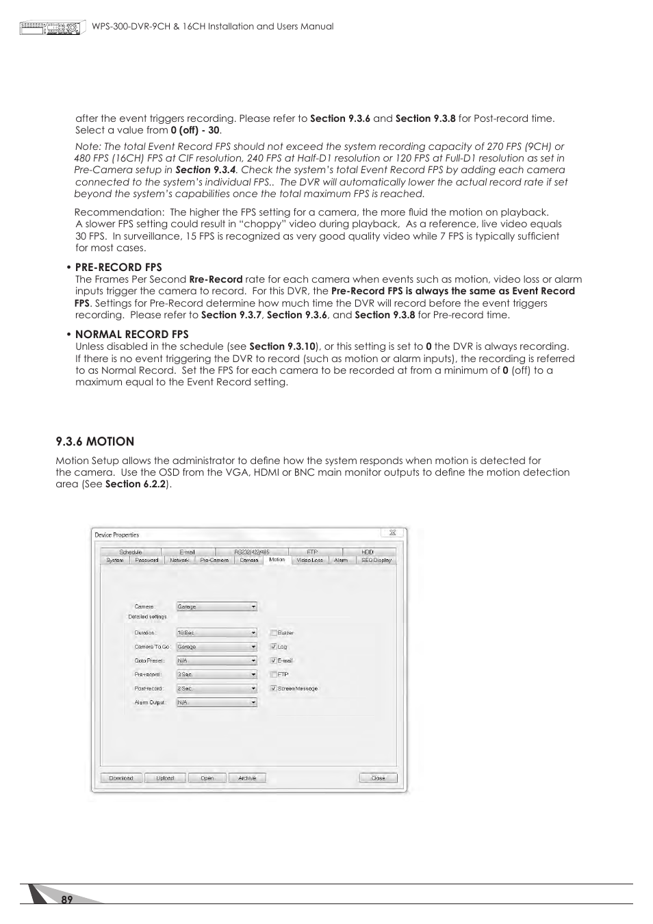 Staub Electronics WPS-300-DVR-16CH WIREPATH - 16 CHANNEL DVR WITH 1TB HDD User Manual | Page 89 / 115