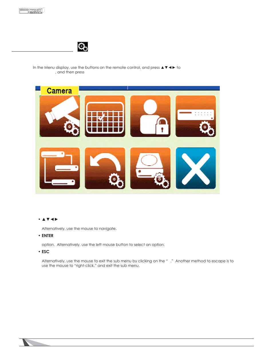 Setup menu | Staub Electronics WPS-100-DVR-4CH WIREPATH - 4 CHANNEL DVR W_500GB HDD User Manual | Page 23 / 84