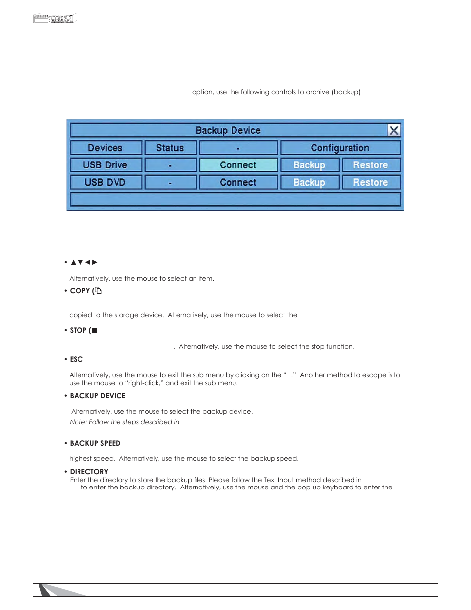 6 archive (backup) search results | Staub Electronics WPS-100-DVR-4CH WIREPATH - 4 CHANNEL DVR W_500GB HDD User Manual | Page 49 / 84